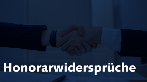 Einigung in Berlin bei Honorarwidersprüchen Einigung in Berlin bei Honorarwidersprüchen
